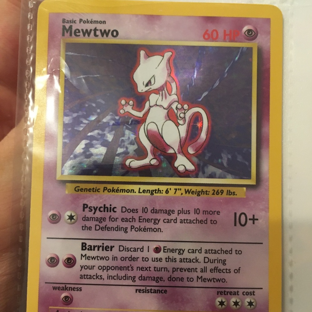 Shadowless first edition mewto 1999 10/102